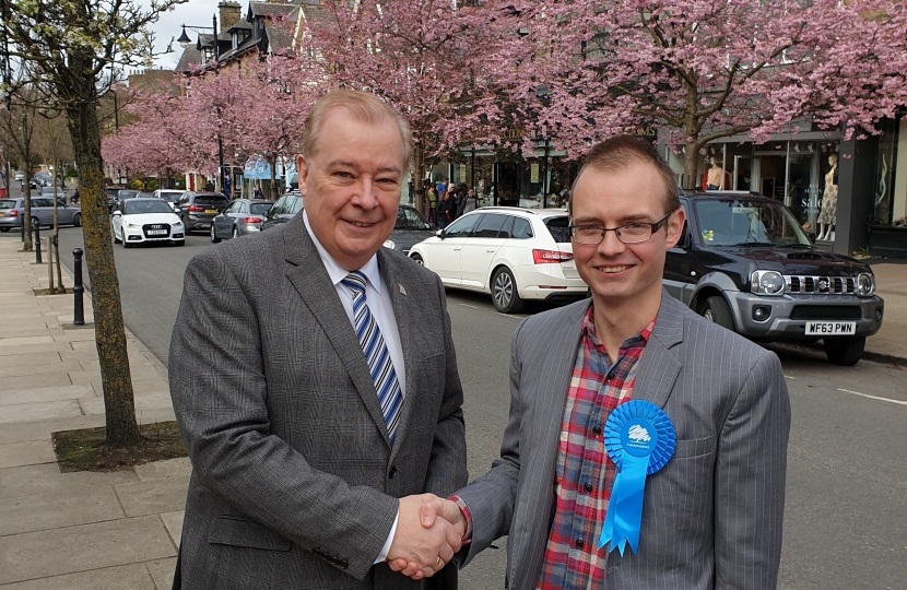 Cllr Mike Gibbons and Cllr Kyle Green